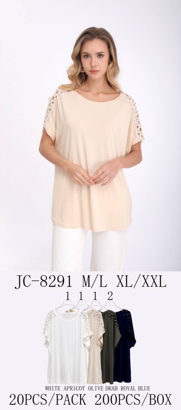 Bluzki damskie Roz M/L-L/XL, Mix  kolor Paczka 5 szt