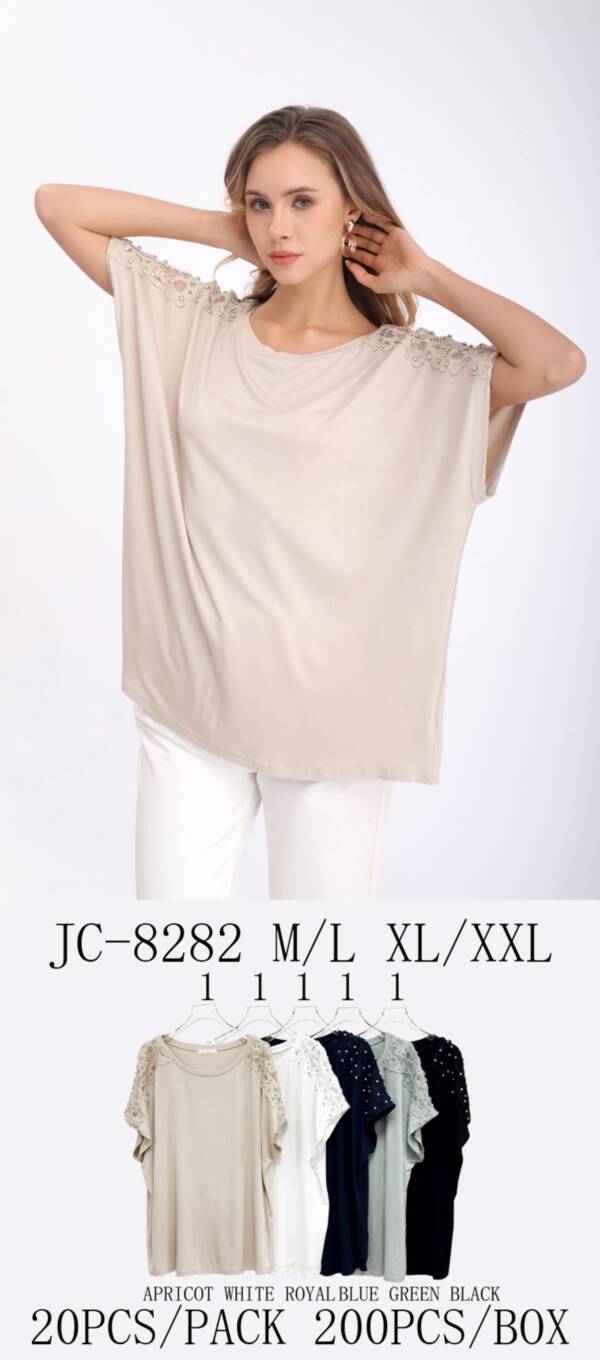 Bluzki damskie Roz M/L-L/XL, Mix  kolor Paczka 5 szt