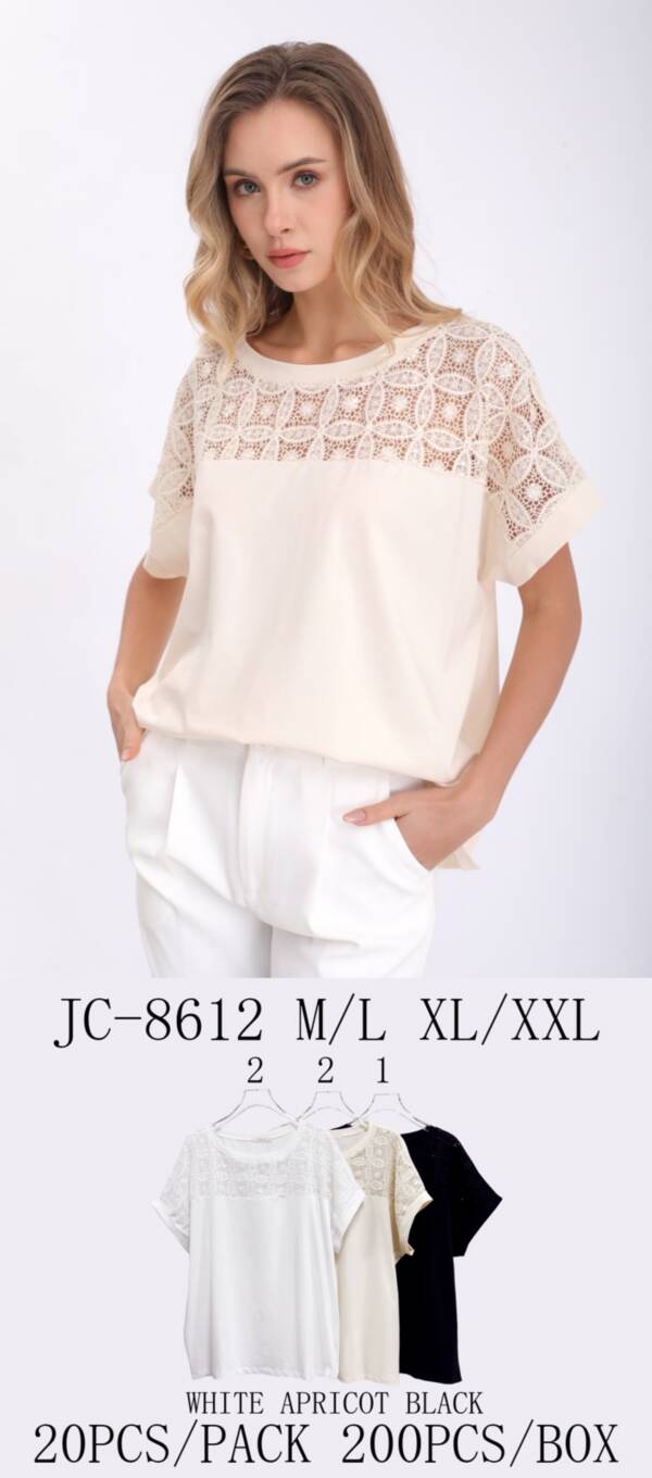 Bluzki damskie Roz M/L-L/XL, Mix  kolor Paczka 5 szt