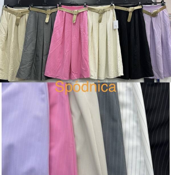 Spódnice  damskie (Włoskie produkt) Roz Standard, Mix Kolor Paczka 5 szt