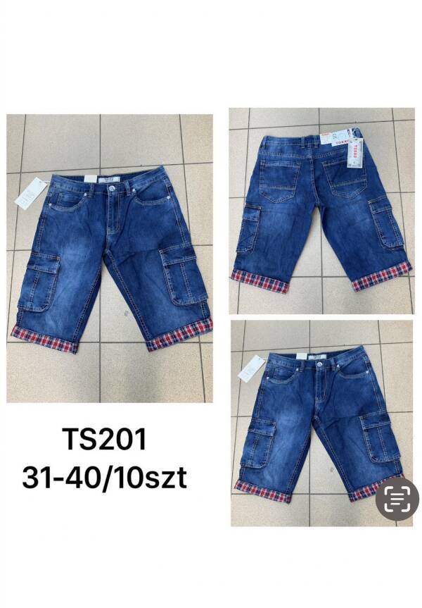 Spodenki meskie Roz 31-40, 1 kolor,  Paczka 10 szt