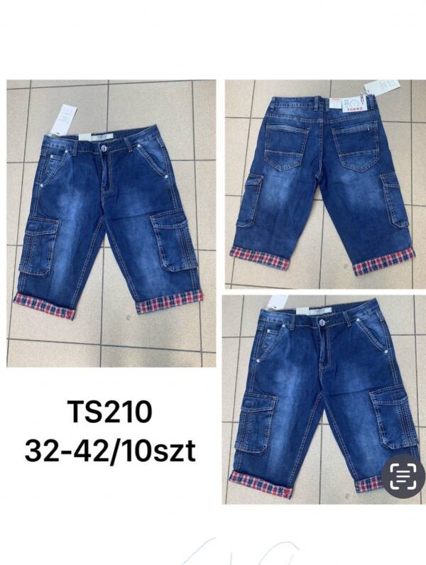 Spodenki meskie Roz 32-42, 1 kolor,  Paczka 10 szt