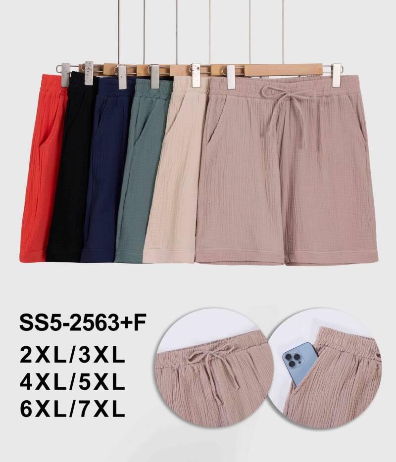 Szorty damskie Roz 3XL-7XL, Mix kolor Paczka 10 szt