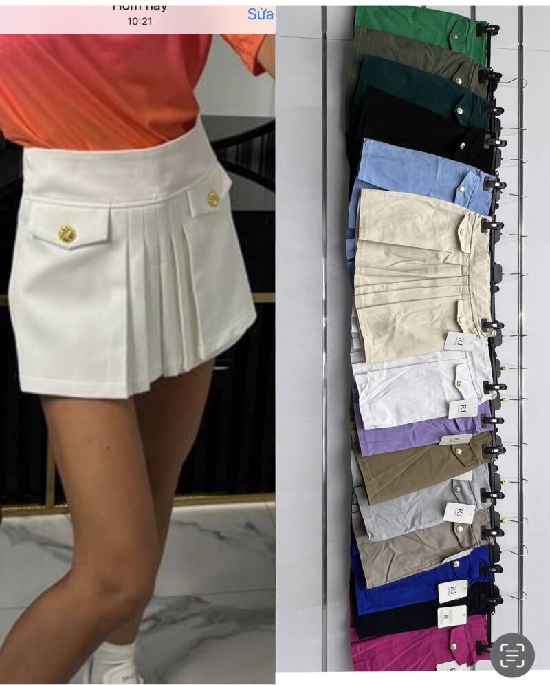 Spódnice damskie (Włoskie produkt) Roz S-2XL, Mix Kolor Paczka 5 szt