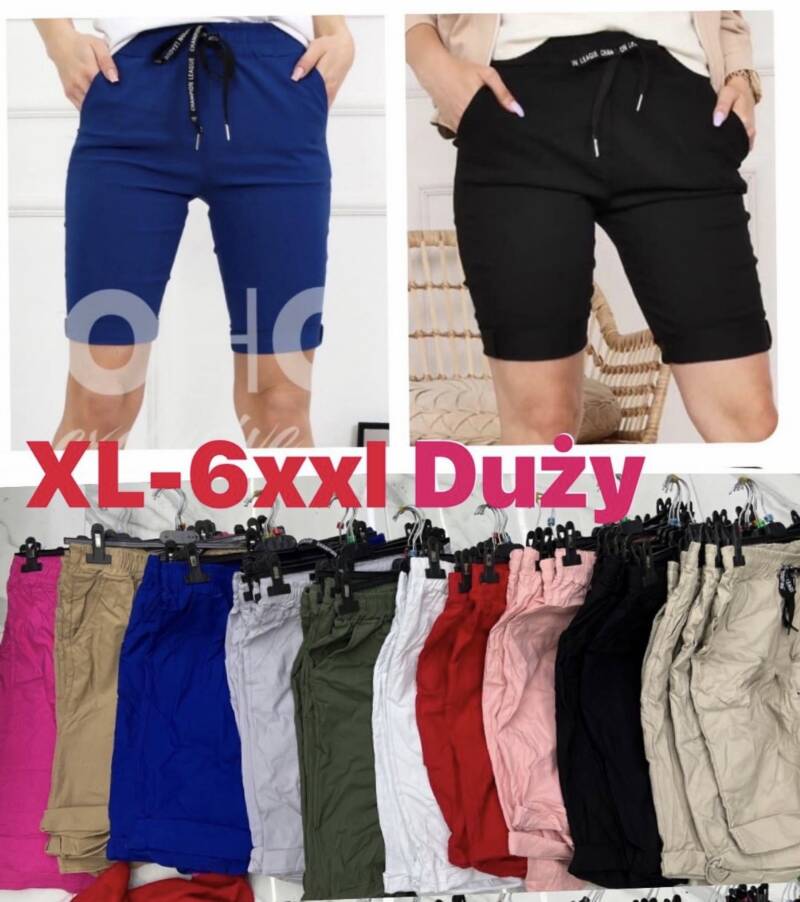 Spodenki damskie (Włoskie produkt) Roz XL-6XL, Mix Kolor Paczka 5 szt