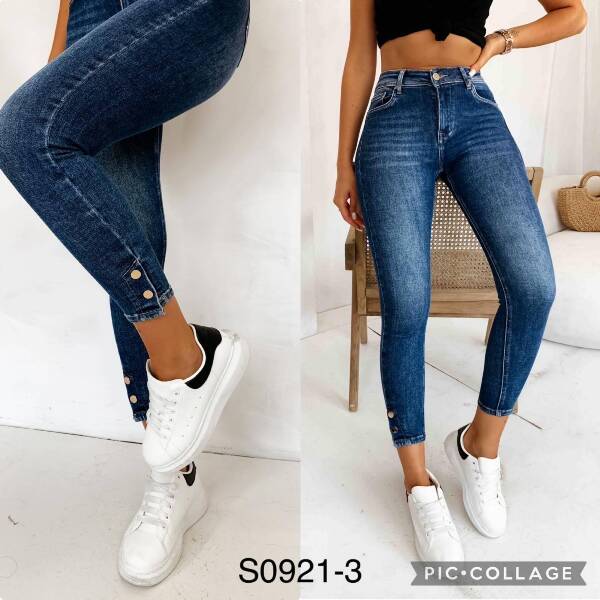 Spodnie damskie jeansy Roz XS-XL, 1 Kolor Paczka 10 szt