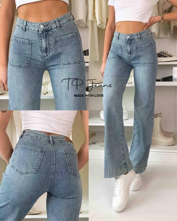 Spodnie damskie jeansy Roz XS-XL, 1 Kolor Paczka 12 szt