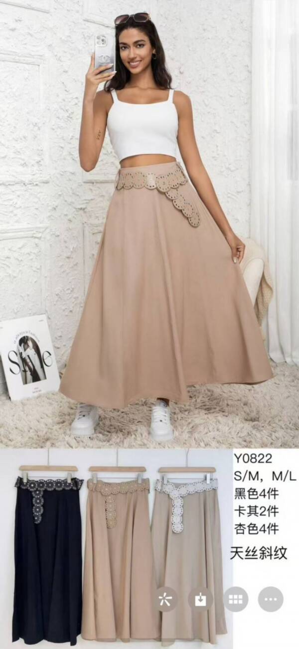 Spódnice damskie Roz S/M-M/L, Mix kolor Paczka 8 szt