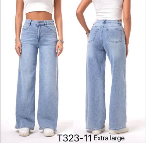 Spodnie damskie jeansy Roz XS-XL, 1 Kolor Paczka 10 szt