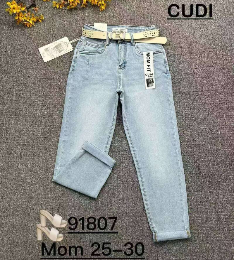 Spodnie damskie jeansy Roz 25-30, 1 Kolor Paczka 10 szt