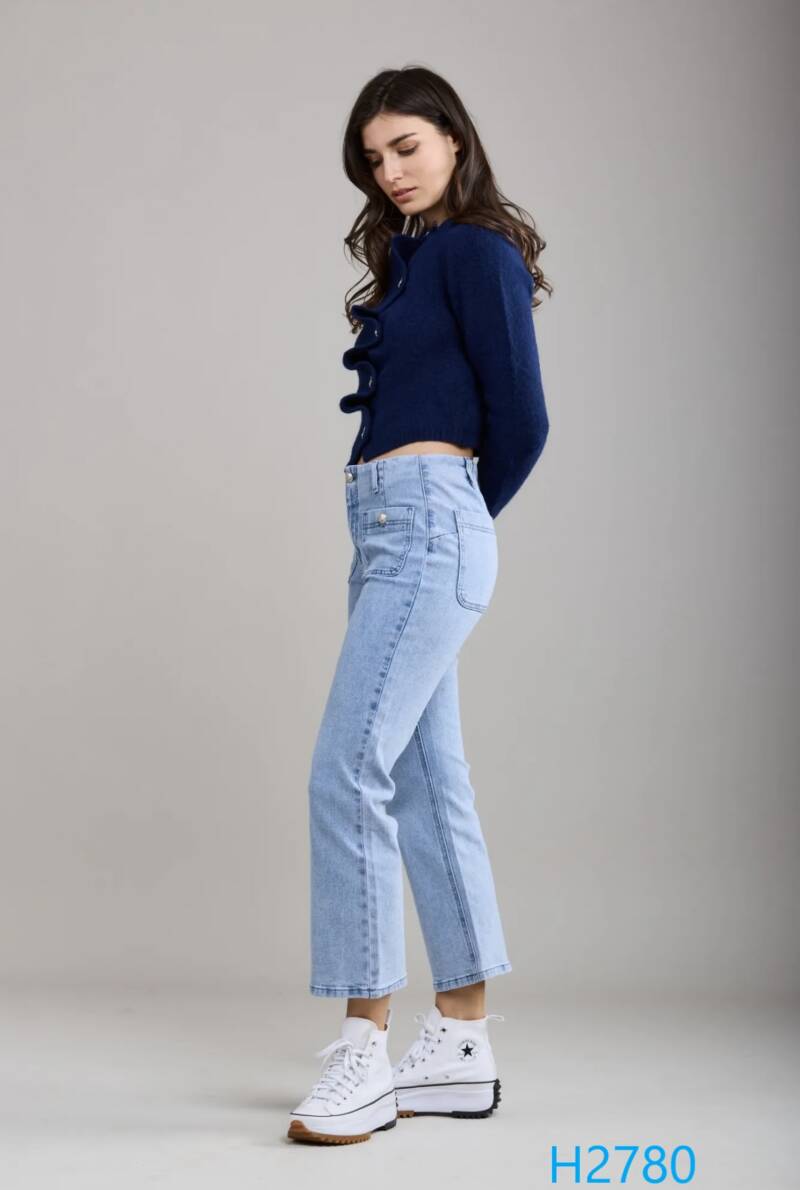 Spodnie damskie jeansy Roz XS-XL, 1 Kolor Paczka 10 szt