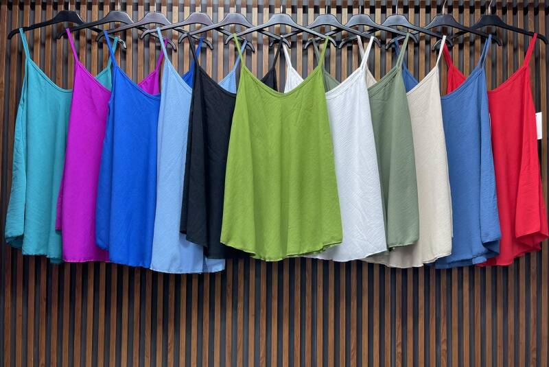 Bluzki damskie (Włoskie produkt) Roz Standard, Mix Kolor Paczka 5 szt