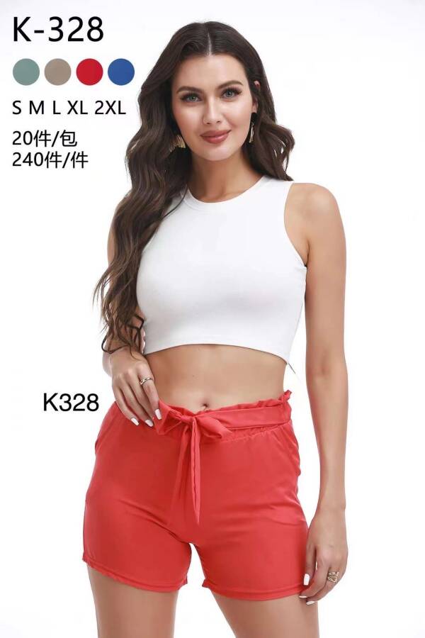 Szorty damskie  Roz M-3XL, Mix kolor Paczka 20 szt