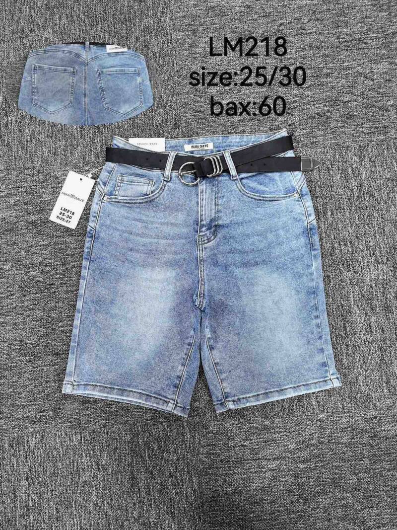 Rybaczki damskie jeansy Roz 25-30, 1 Kolor Paczka 10 szt