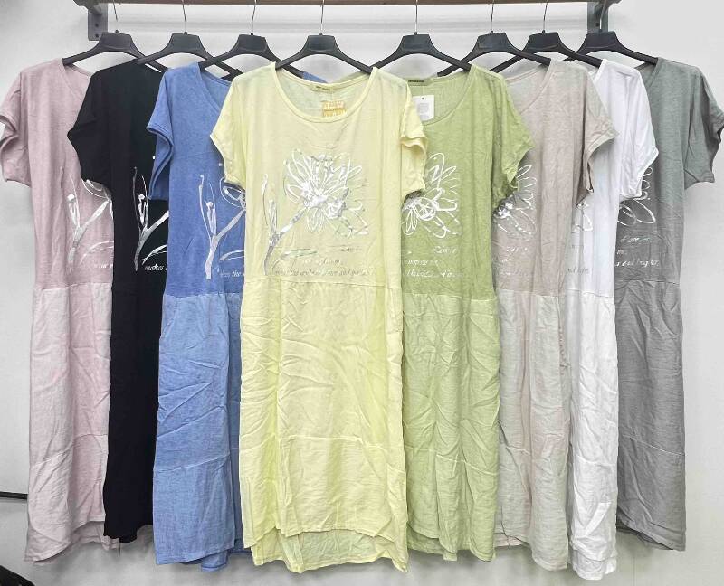 Sukienki damskie (Włoskie produkt) Roz Standard, Mix Kolor Paczka 5 szt
