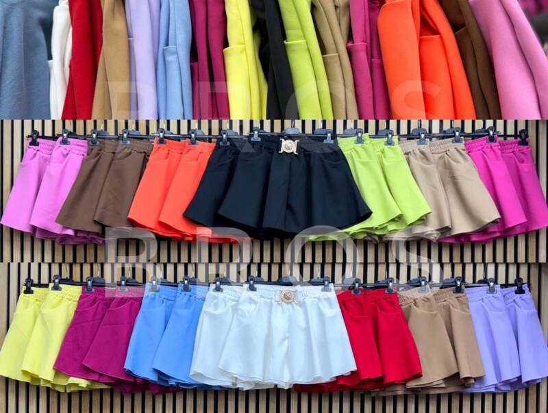 Spódnice damskie (Włoskie produkt) Roz Standard, Mix Kolor Paczka 5 szt