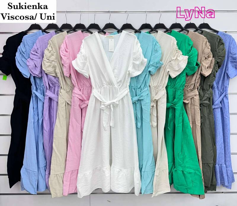 Sukienki damskie (Włoskie produkt) Roz Standard, Mix Kolor Paczka 5 szt