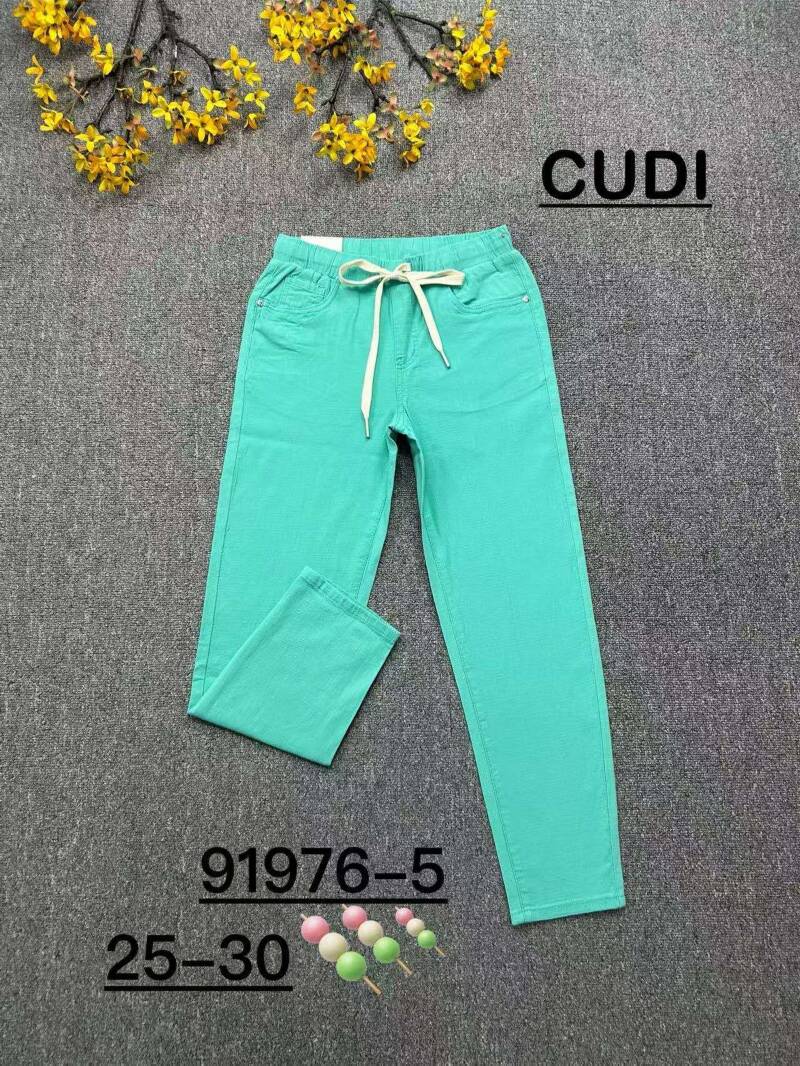 Spodnie damskie jeans Roz 25-30, 1 kolor Paczka 10 szt