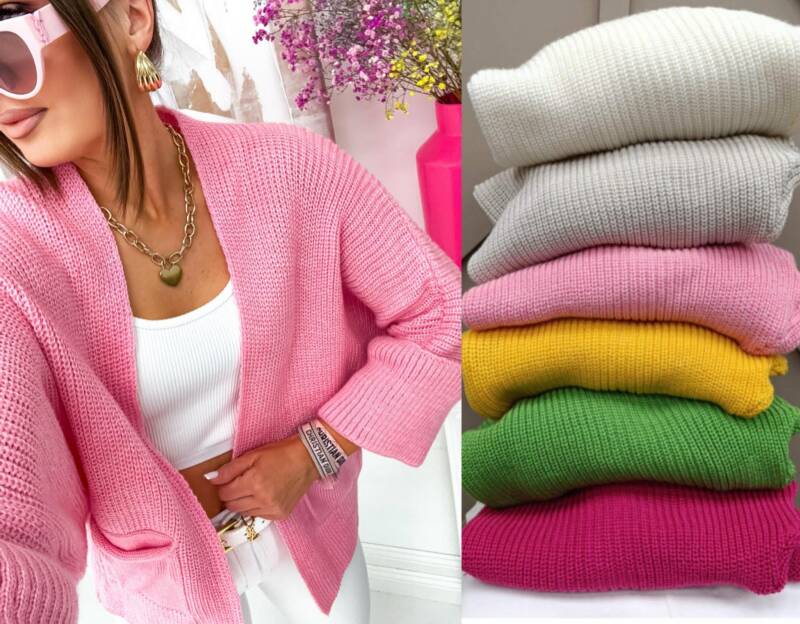 Swetry damska ( Turecki produkt) Roz Standard, Mix Kolor .Paczka 10 szt