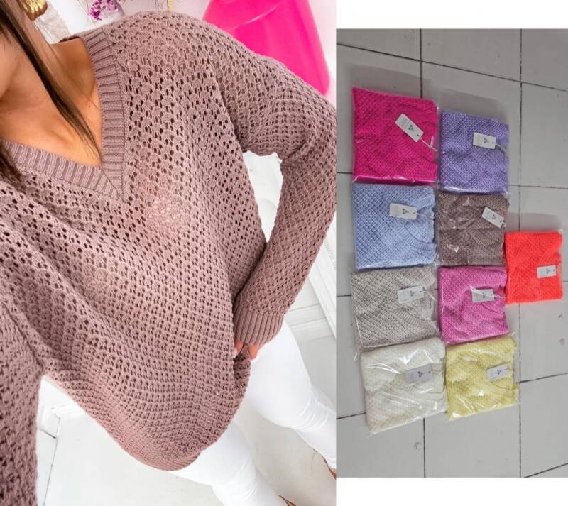 Bluzka damska ( Turecki produkt) Roz Standard, Mix Kolor .Paczka 10 szt