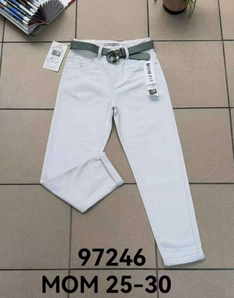 Spodnie damskie jeans Roz 25-30, 1 kolor Paczka 10 szt