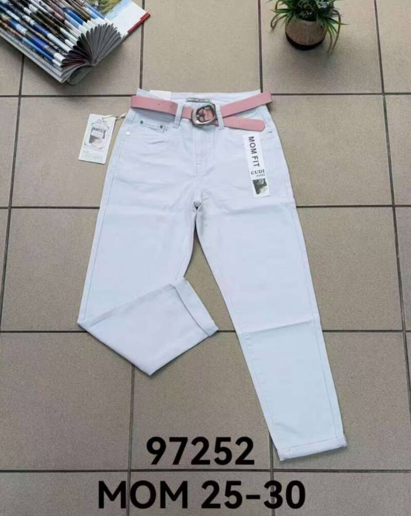 Spodnie damskie jeans Roz 25-30, 1 kolor Paczka 10 szt