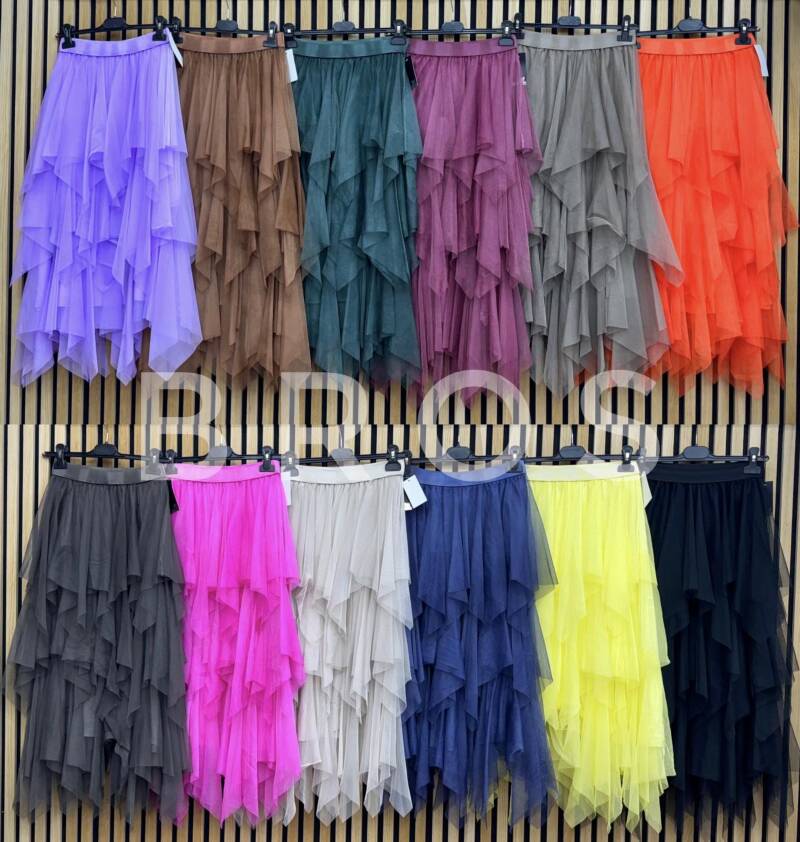 Spódnice damskie (Włoskie produkt) Roz Standard, Mix Kolor Paczka 5 szt