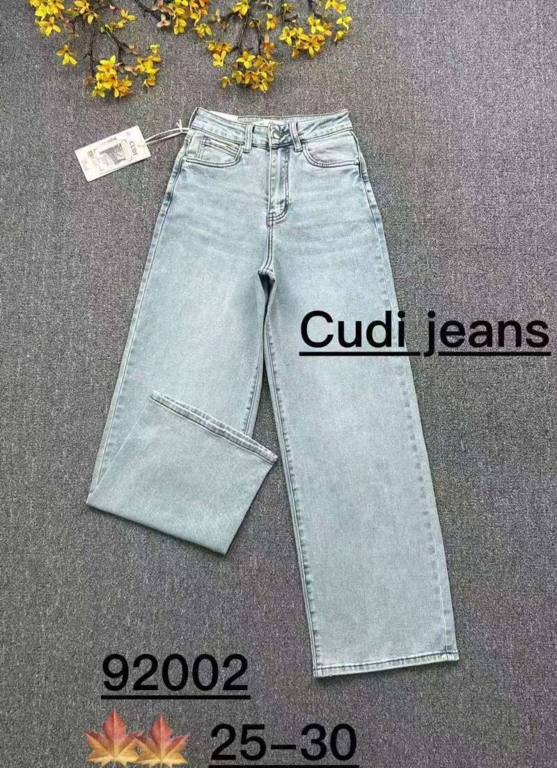 Spodnie damskie jeans Roz 25-30, 1 kolor Paczka 10 szt