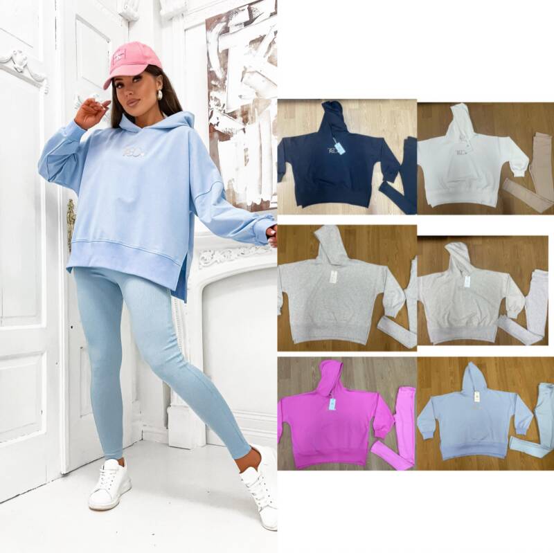 Bluza damska ( Turecki produkt) Roz Standard, Mix Kolor .Paczka 10 szt