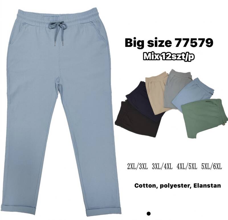Leginsy damska Roz 2XL-6XL, Mix Kolor .Paczka 12 szt
