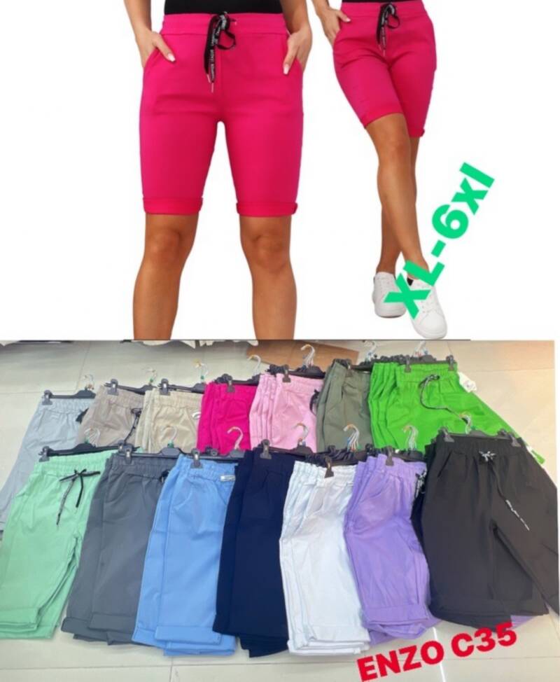 Spodenki damskie (Włoskie produkt) Roz XL-6XL, Mix Kolor Paczka 5 szt