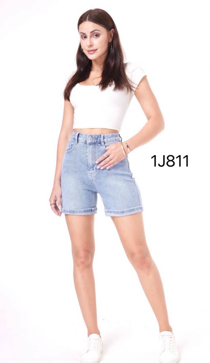 Rybaczki damskie jeans Roz XS-XL, 1 Kolor .Paczka 10 szt
