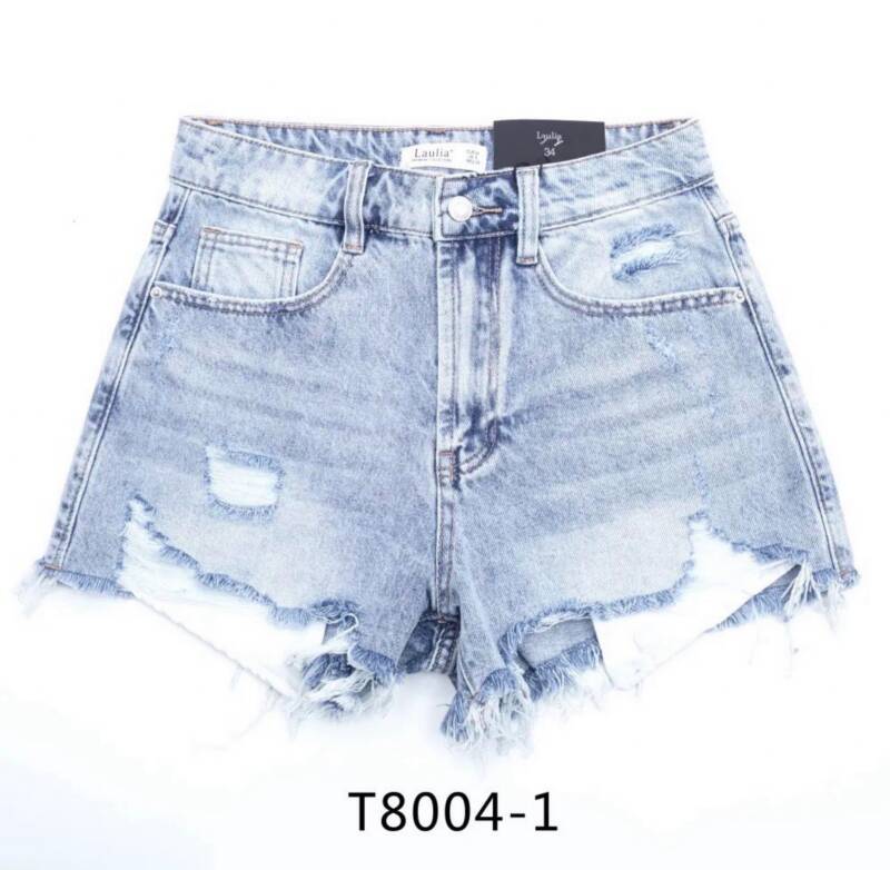 Szorty damskie jeans Roz XS-XL, 1 Kolor .Paczka 10 szt