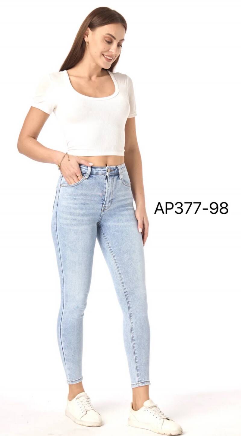 Spodnie damskie jeans Roz 34-42, 1 Kolor .Paczka 10 szt