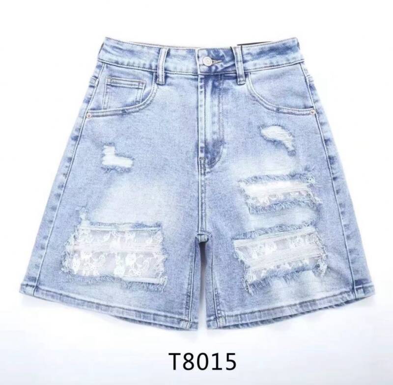 Rybaczki damskie jeans Roz XS-XL, 1 Kolor .Paczka 10 szt
