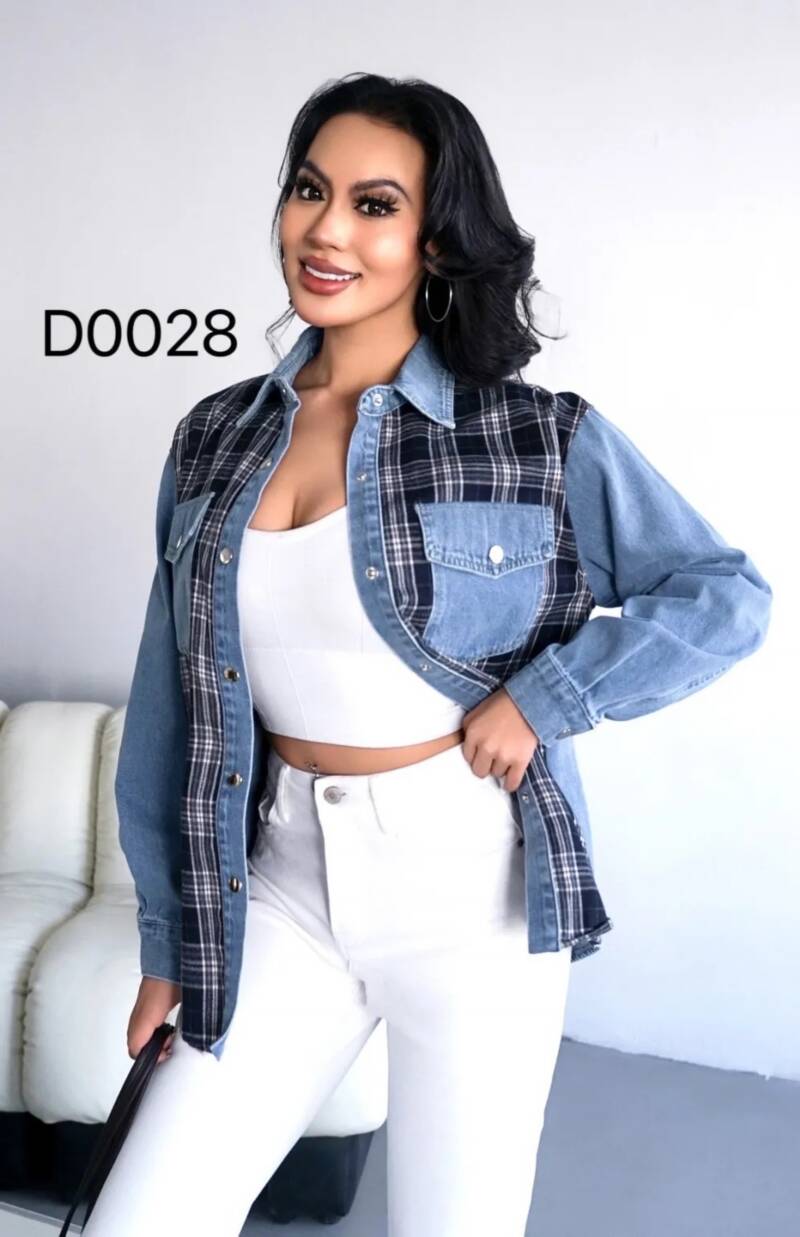 Kurtki damskie jeansy  Roz XS-XL, 1 Kolor .Paczka 10 szt
