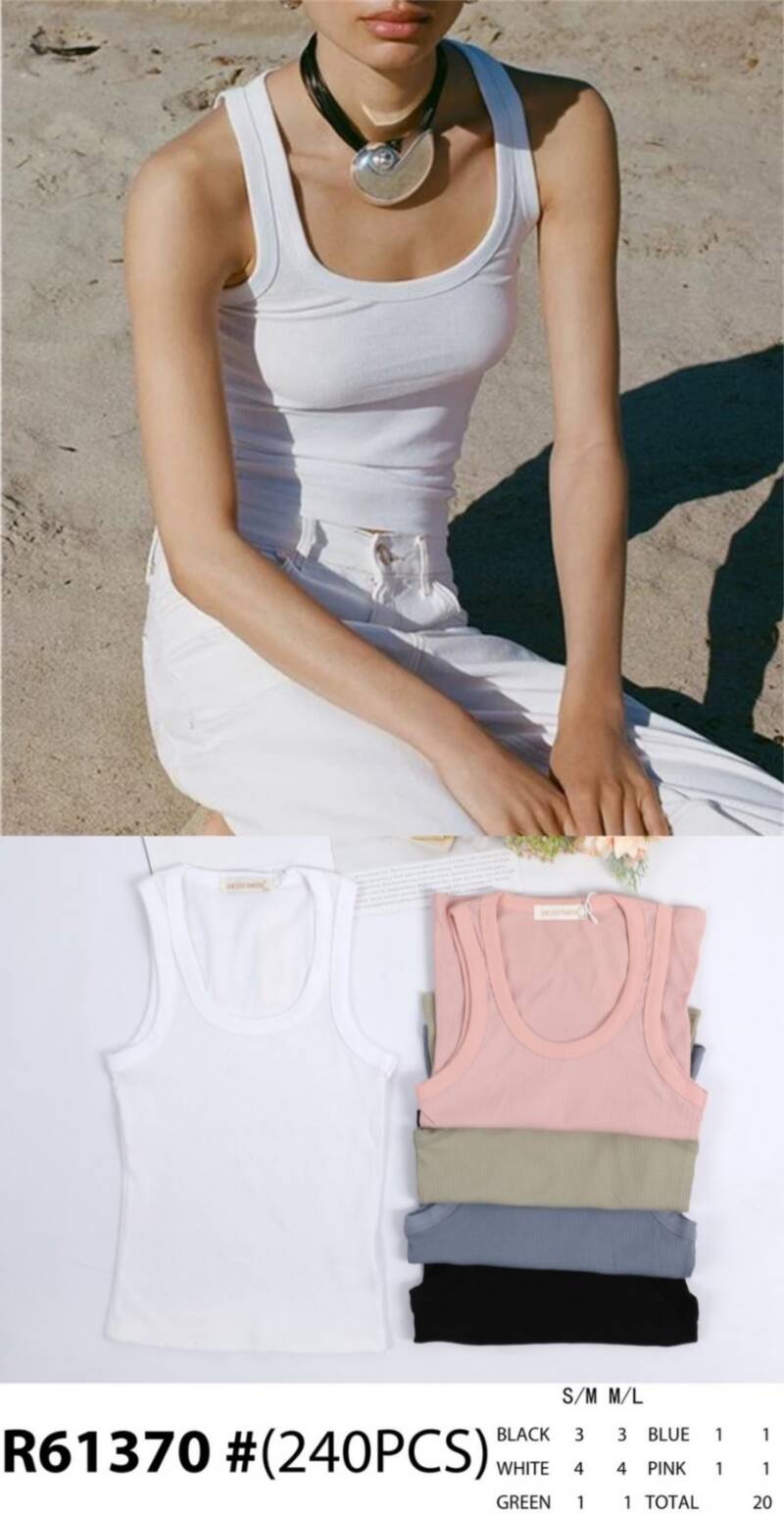 Bluzka damskie (Francja produkt) Roz S/M-M/L, Mix Kolor .Paczka 20 szt