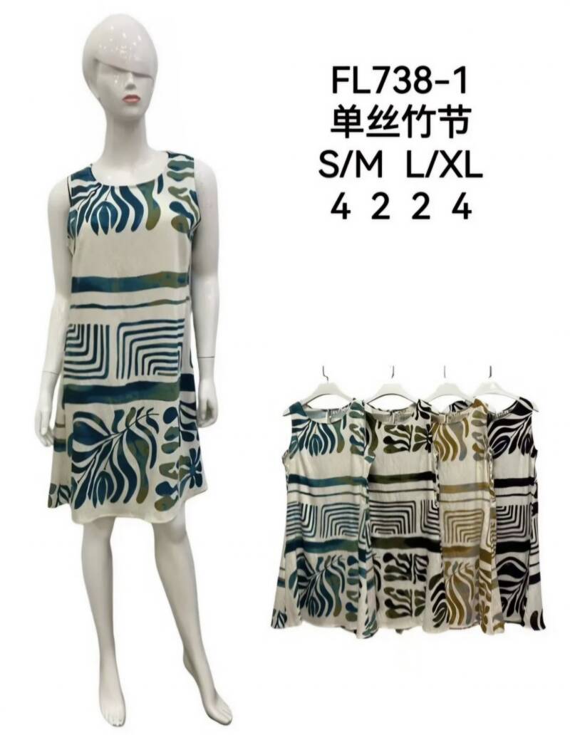 Sukienki damskie  Roz S/M-L/XL, Mix Kolor Paczka 10 szt