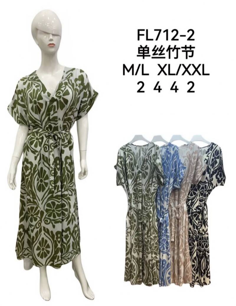 Sukienki damskie  Roz M/L-XL-2XL, Mix Kolor Paczka 12 szt