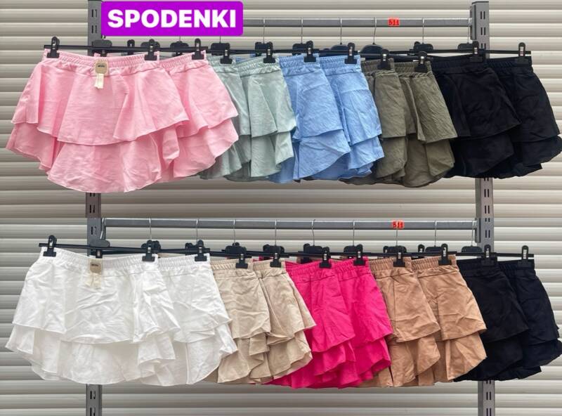 Spódnice  damskie (Włoskie produkt) Roz Standard, Mix Kolor Paczka 5 szt