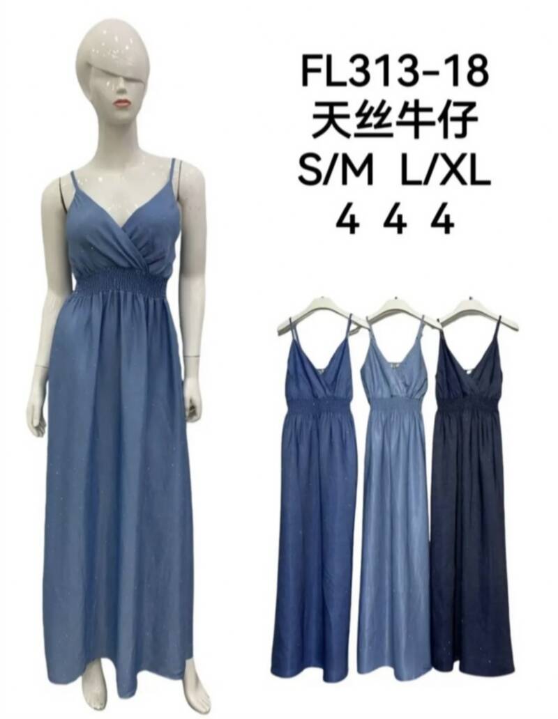 Sukienki damskie  Roz S/M-L/XL, Mix Kolor Paczka 12 szt