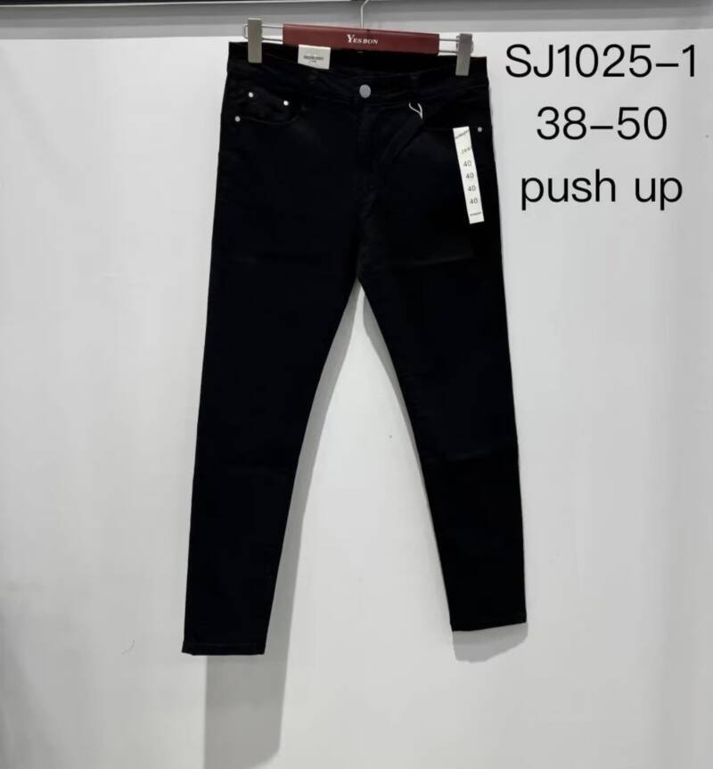 Spodnie damskie jeans Roz 38-50, 1 Kolor .Paczka 10 szt
