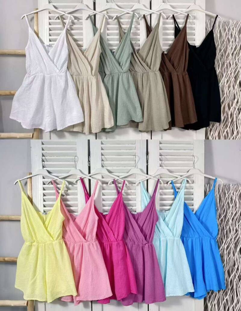 Bluzki damskie (Włoskie produkt) Roz Standard, Mix Kolor Paczka 5 szt