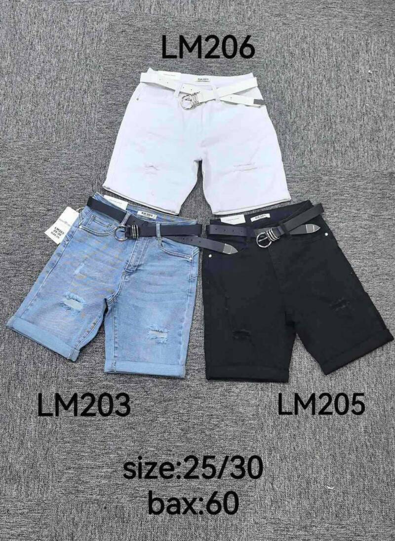 Rybaczki damskie jeans Roz 25-30. 1 Kolor .Paczka 12 szt