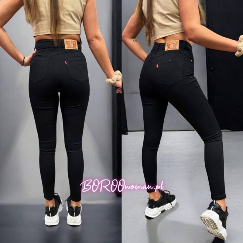 Spodnie damskie jeans Roz XS-XL, 1 Kolor .Paczka 10 szt