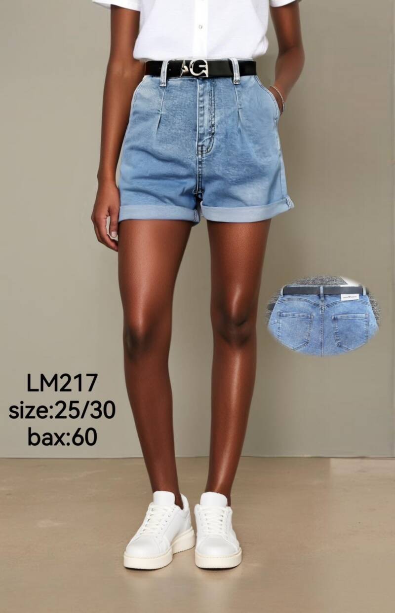 Szorty damskie jeans Roz 25-30. 1 Kolor .Paczka 12 szt