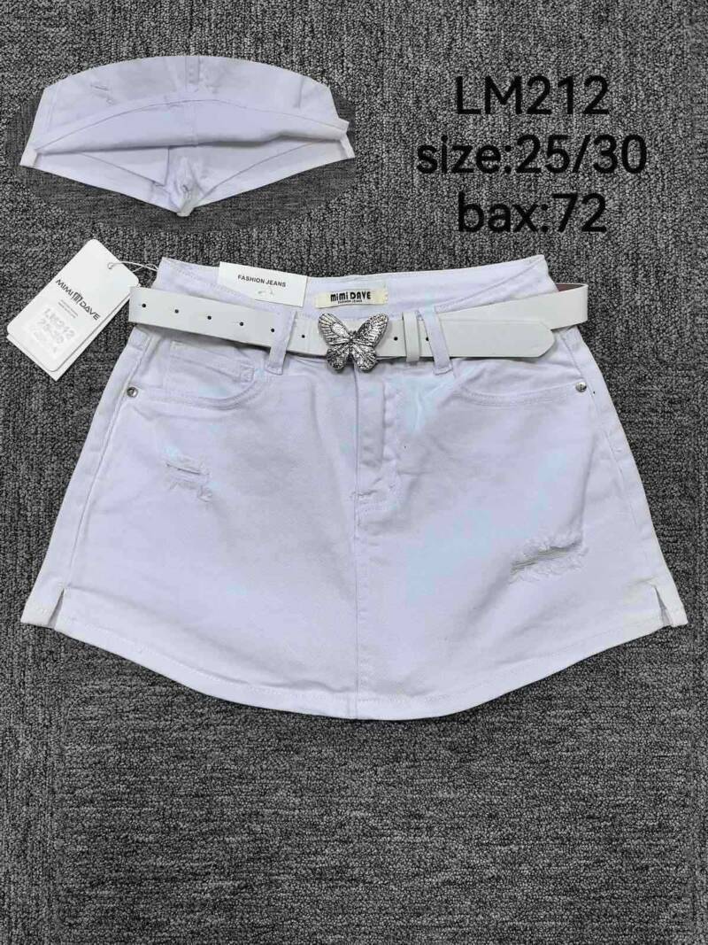 Szorty damskie jeans Roz 25-30. 1 Kolor .Paczka 12 szt
