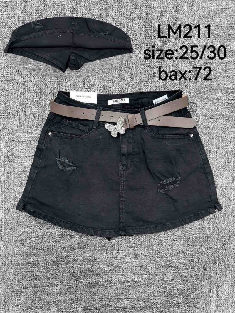 Szorty damskie jeans Roz 25-30. 1 Kolor .Paczka 12 szt