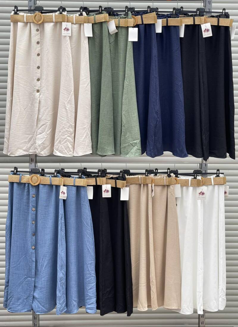 Spódnice  damskie (Włoskie produkt) Roz Standard, Mix Kolor Paczka 5 szt
