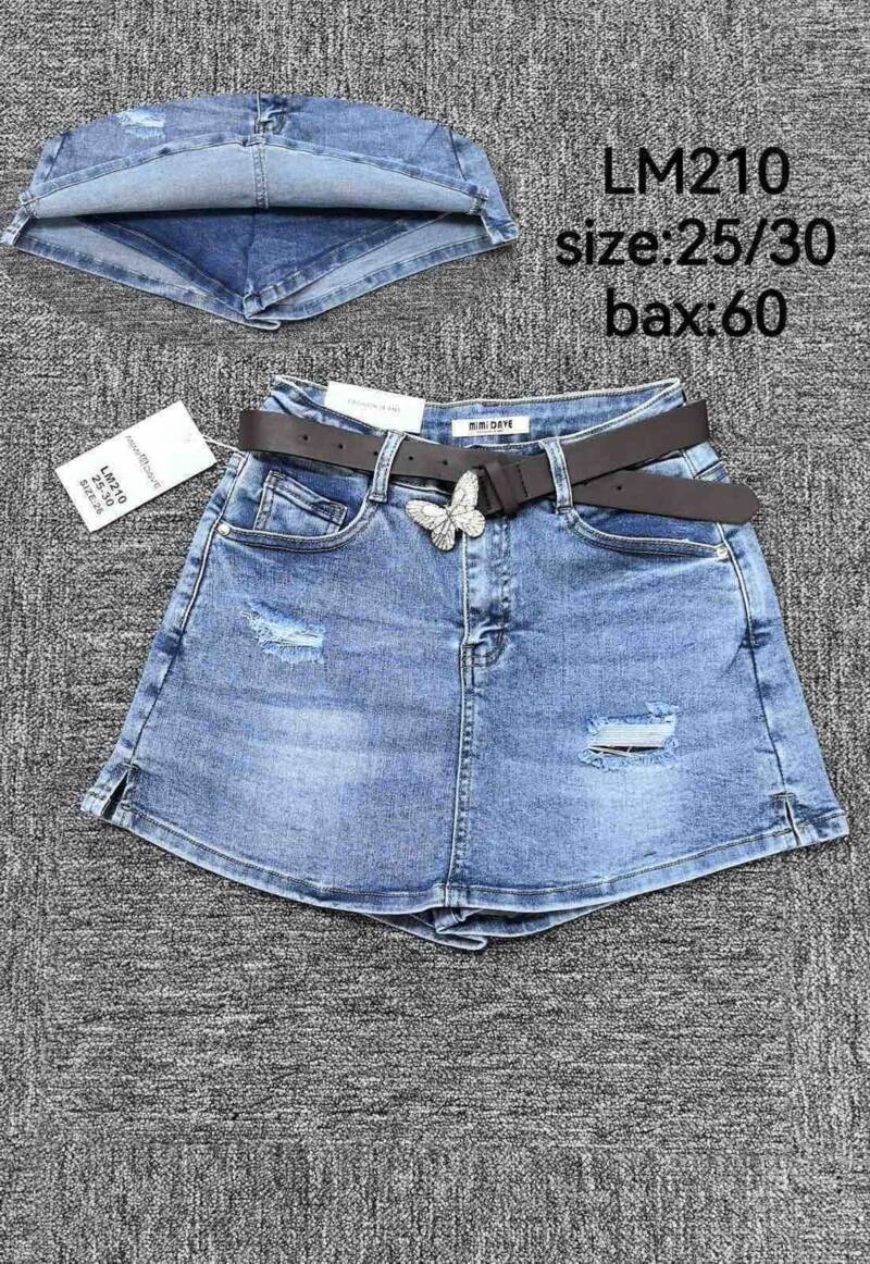 Szorty damskie jeans Roz 25-30. 1 Kolor .Paczka 12 szt